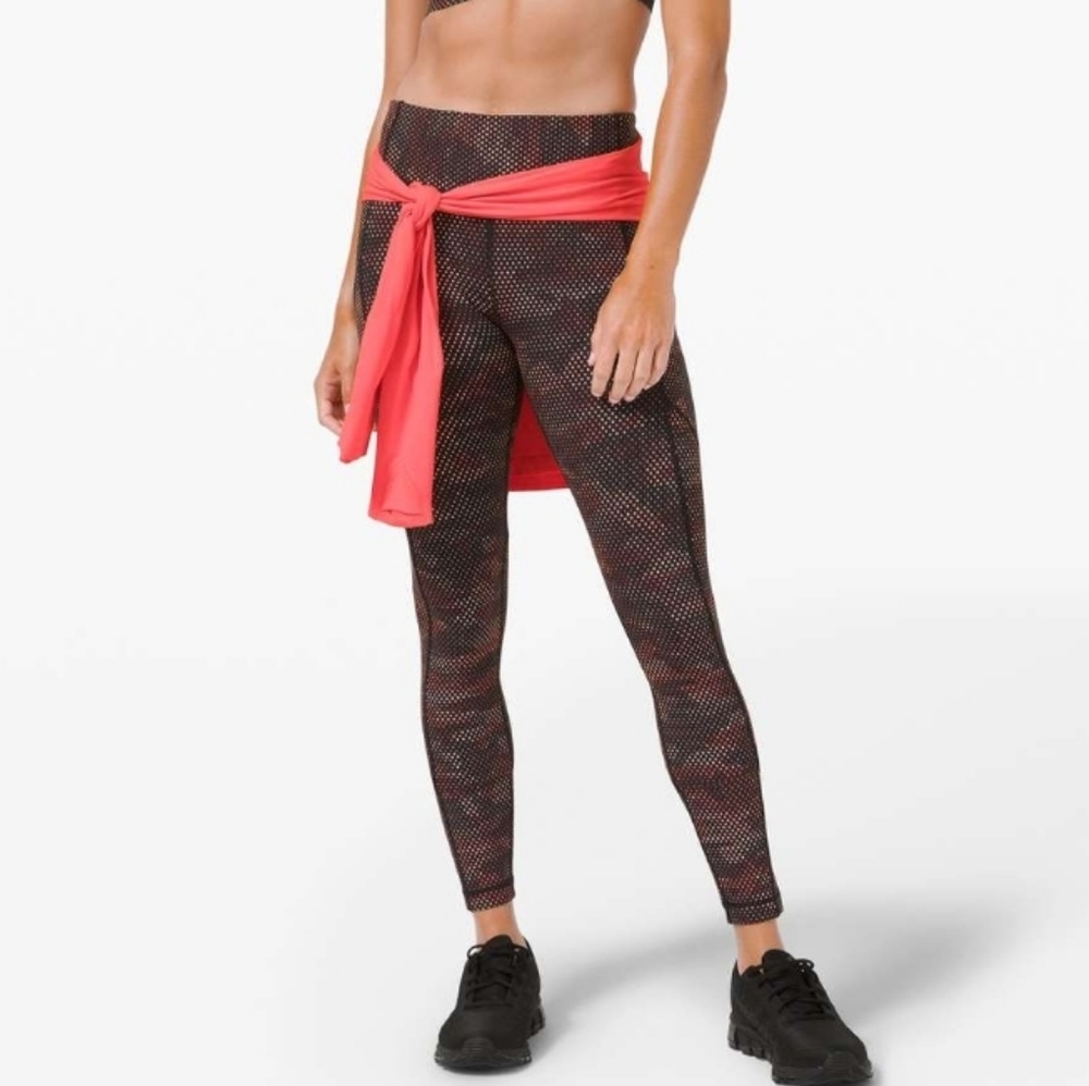 RARE NWT reflective speed tights  size 8 - Picture 7 of 11
